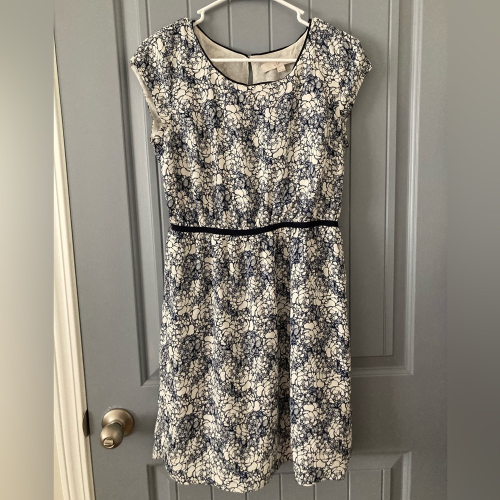 LOFT floral dress